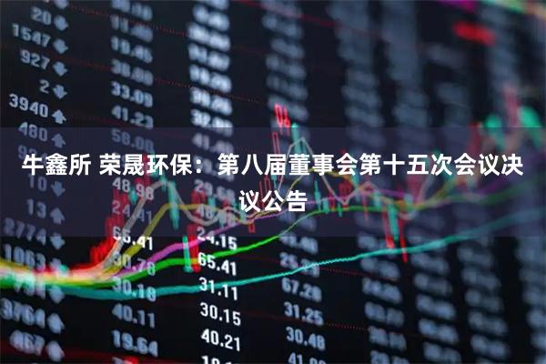 牛鑫所 荣晟环保：第八届董事会第十五次会议决议公告